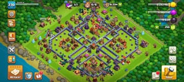 [TOP DEAL] TH16 ALMOST MAX | 4 HERO MAX | LAB ASSISTANT MAX | 14X EPIC AVL | 2483 WS | HIGH TROOPS & PETS | XP-230 | PURPEL WALL | FULL ACCESS - Global