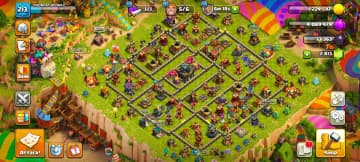 [100% Wall Max] Super Deal | Th17 Near Max | Nc Yes | Heroes: 97-96-61-70-45 | Xp-213 | All Epic High Lvl | High Pets & Troops | Full Access - Global