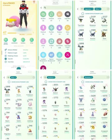 R138 | Level47 | 44 Legendary | 19 Shiny | 7 Shiny Legend | 2 Shiny Rayquaza | 2 Shiny Kyurem | Marshadow | Keldeo | Celebi | 45 Dmax | 14 Mythical | - Global