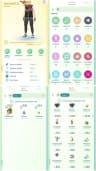 R123 | Level34 | 2 Legendary | 3 Shiny | 18 Costume Pokemons | 12 Dmax | Mini Account