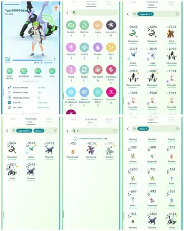 R98 | Level36 | 52 Legendary | 27 Shiny | 5 Shiny Legend | Shiny Rayquaza | Shiny Fused Black Kyurem | Shiny Latios | Hundo Zekrom | - Global