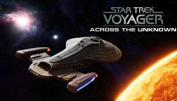 Star Trek: Voyager - Across the Unknown cover