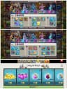 TH16 Premium Max Type : XP 209 | 5 Epic Equipments | Heroes: BK66 : AQ71 : MP51 : GW64 : RC37 | 6 Heroes Skins & Painter Scenary | Android/iOS