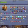 TH16 Premium Max Type : XP 209 | 5 Epic Equipments | Heroes: BK66 : AQ71 : MP51 : GW64 : RC37 | 6 Heroes Skins & Painter Scenary | Android/iOS