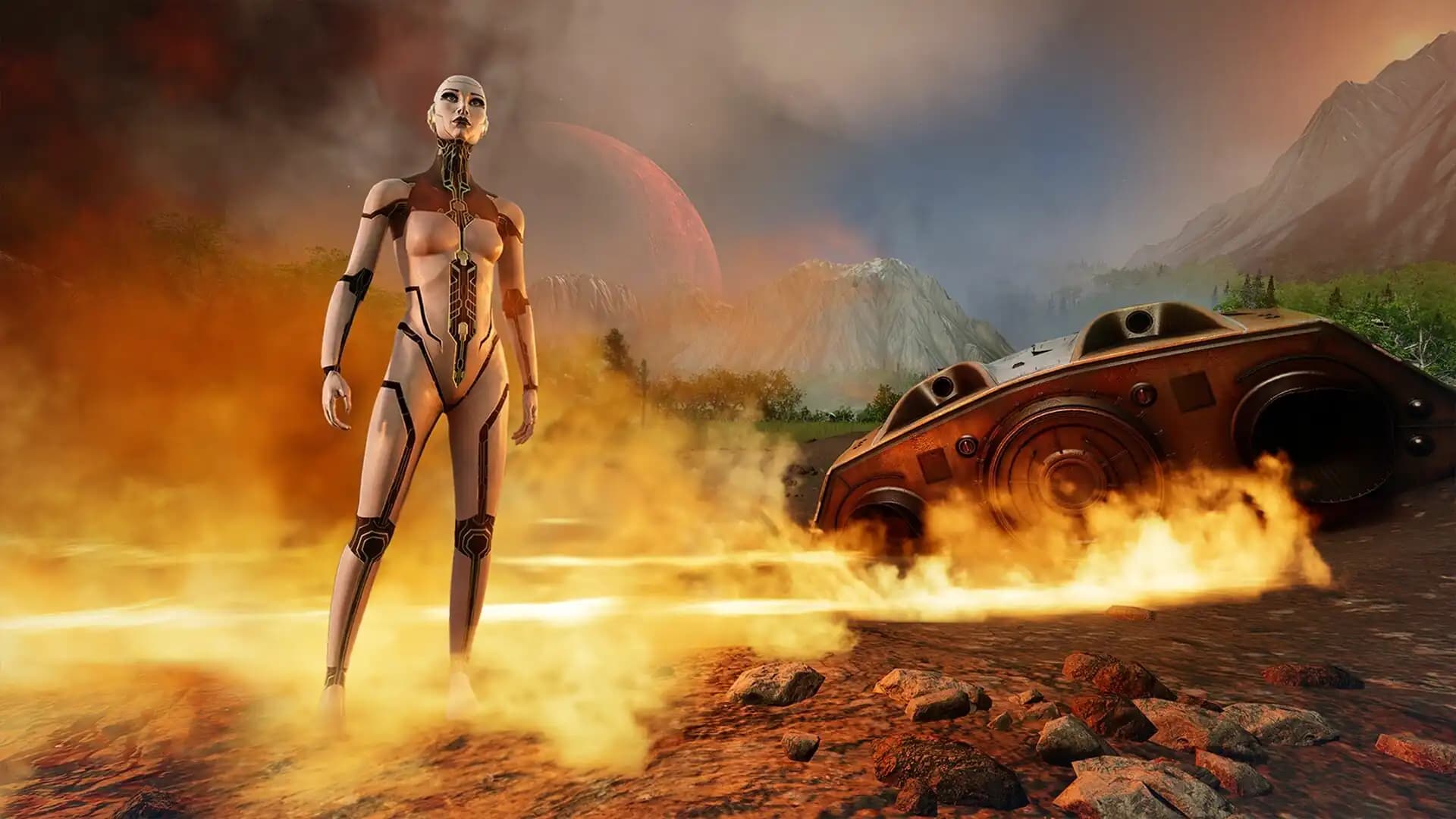 Stranded: Alien Dawn Robots and Guardians media 1
