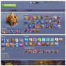 TH16 Almost Max : XP 225 | Pumpkin Scenary & Walls Fully Maxed Out | Near Max Heroes , 5 Heroes Skins & 3 Epic Equipments | Android/iOS
