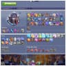 TH15 Mostly Max 🌟 Free Name Change 🌟 4 Epic Equipments 🌟 180 Starry Ores 🌟 BK75 AQ90 MP38 GW65 RC40 🌟 7 Hero Skins 🌟 Instant Delivery