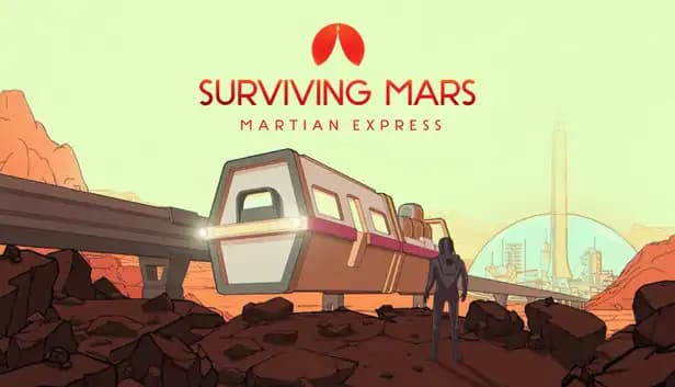 Surviving Mars: Martian Express cover