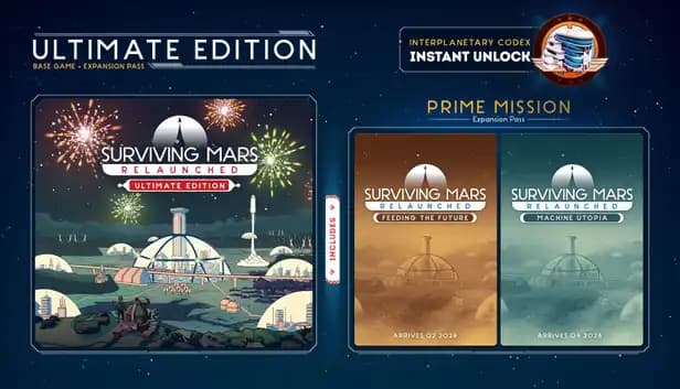 Surviving Mars: Relaunched Ultimate Edition cover