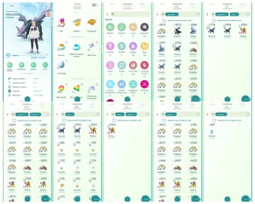 Level 40 | 50 Legendary : 50 Shiny | 3 Shiny Legendary : 1 Shiny Shadow | 19 Shadow Legendary : High CP Pokemons | All Tradable - Global