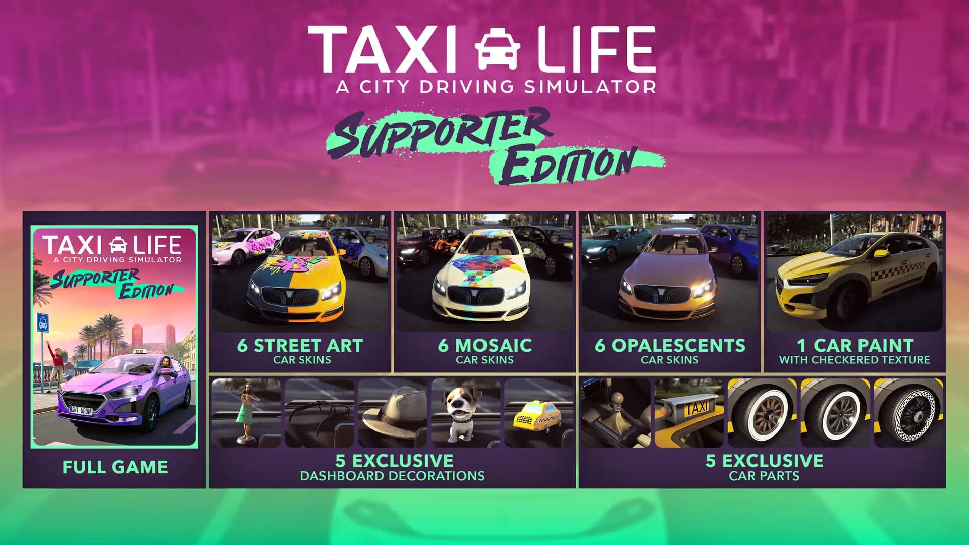 Taxi Life - Supporter Pack media 1