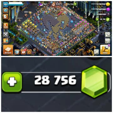 TH18 Rarest Ever Max 👑 28000 Gems 👑 Crazy Stacked Old Clash Trees 👑 10 Epic Equipments 👑 6 Epics Max 👑 Justice Scenery 👑 - Global