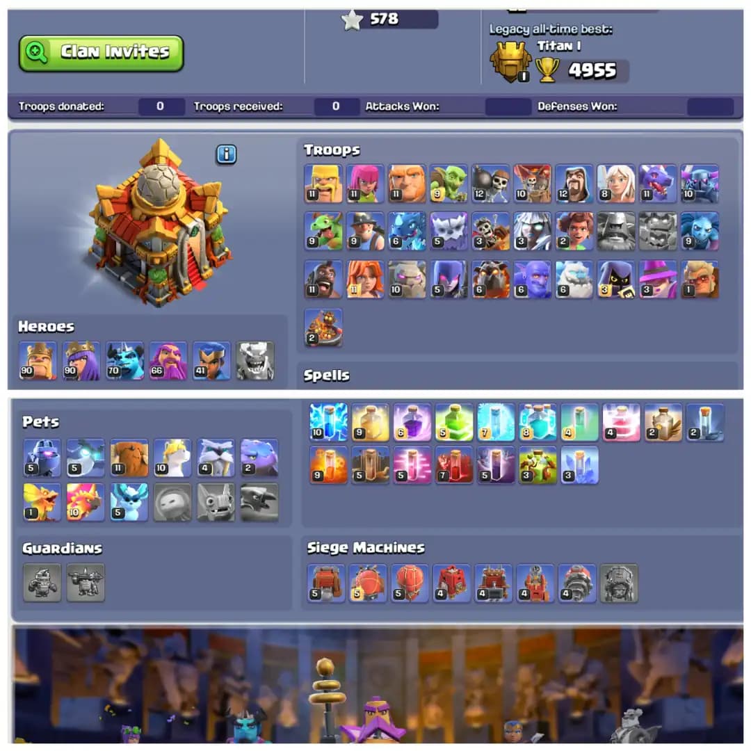 Full Max TH15 🔥 New TH16 Update 🔥 11 Epic Equipments 🔥 Lovely Levels 🔥 Max Builder Apprentice 🔥 Free Name Change 🔥 Fully Stacked Items 🔥
