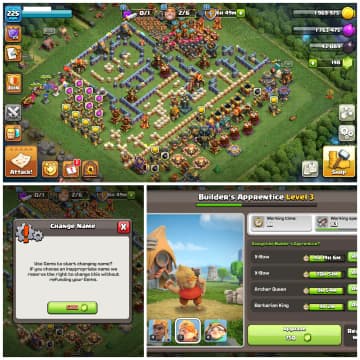 TH17 Near Max ⚡ XP 225 ⚡ 11 Epic Equipments ⚡ 17 Max Equipments ⚡ 13 Hero Skins ⚡ High Apprentice Levels ⚡ Near Max Profile ⚡ - Global