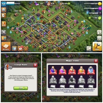 TH17 Max Type 🏆 Strong Endgame Profile 🏆 11 Epic Equipments 🏆 5 Epics Level 20 🏆 Name Changeable 🏆 6 Skins 🏆 Powerful Heroes and Army 🏆 - Global