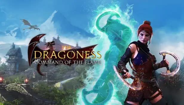 The Dragoness: Command of the Flame cover