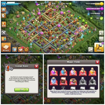 💎 TH16 MOSTLY MAX 💎 XP 218 💎 9 EPIC EQUIPMENTS 💎 BK 92 AQ 92 MP 67 GW 70 RC 43 💎 NAME CHANGEABLE 💎 STACKED OBSTACLES 💎 INSTANT DELIVERY - Global