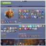 ⚔️ TH16 DONATION ACCOUNT ⚔️ XP 140 ⚔️ GOOD DEFENSE AND PROFILE ⚔️ BK 49 AQ 52 MP 43 GW 21 RC 14 ⚔️ FREE NAME CHANGE ⚔️ LOW WALLS ⚔️