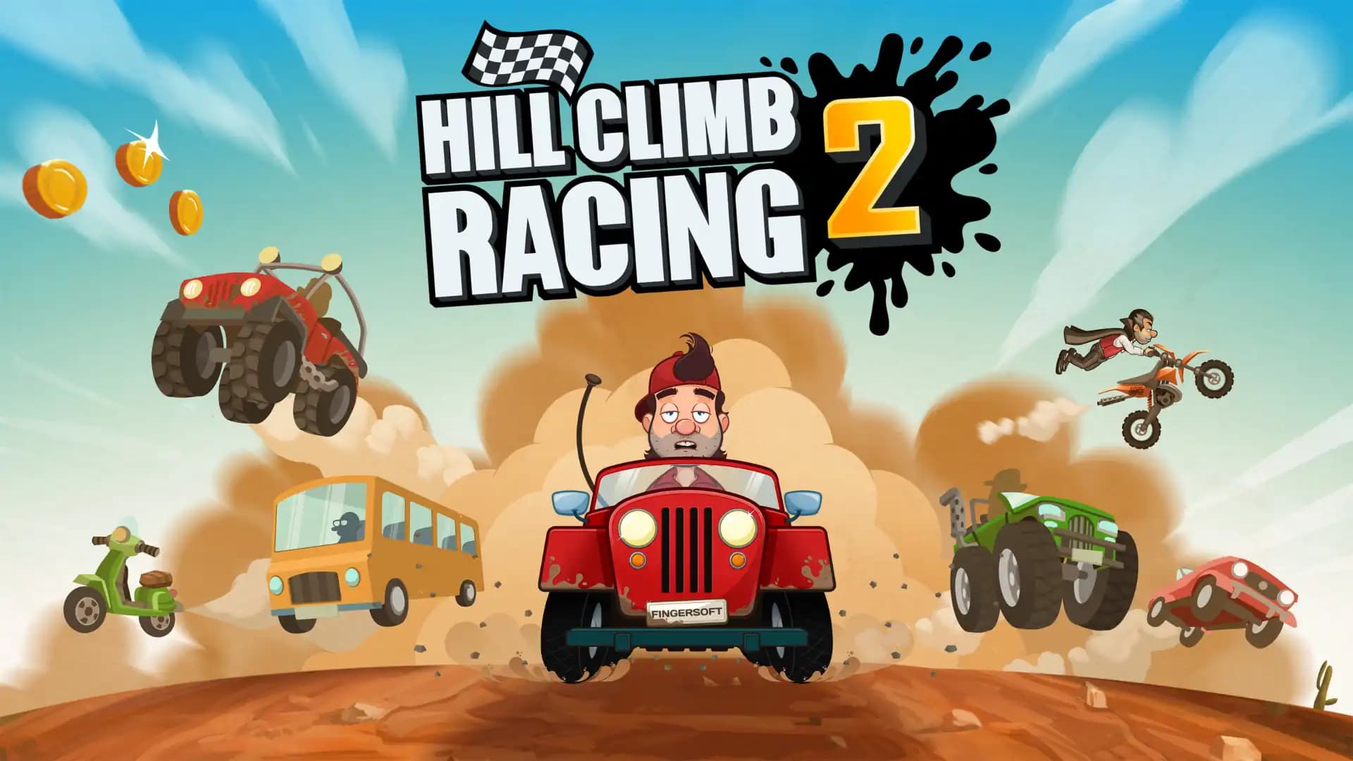Hill Climb Racing 2 cover