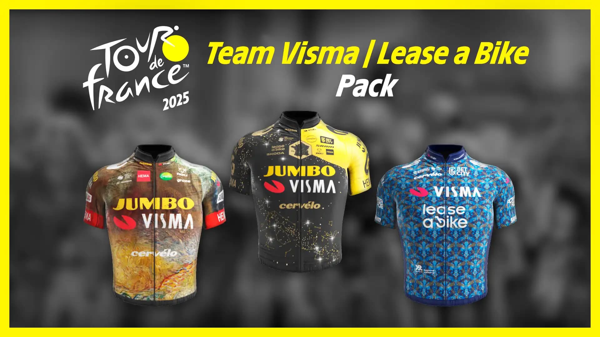 Tour de France 2025 Team Visma Lease a Bike Pack media 1