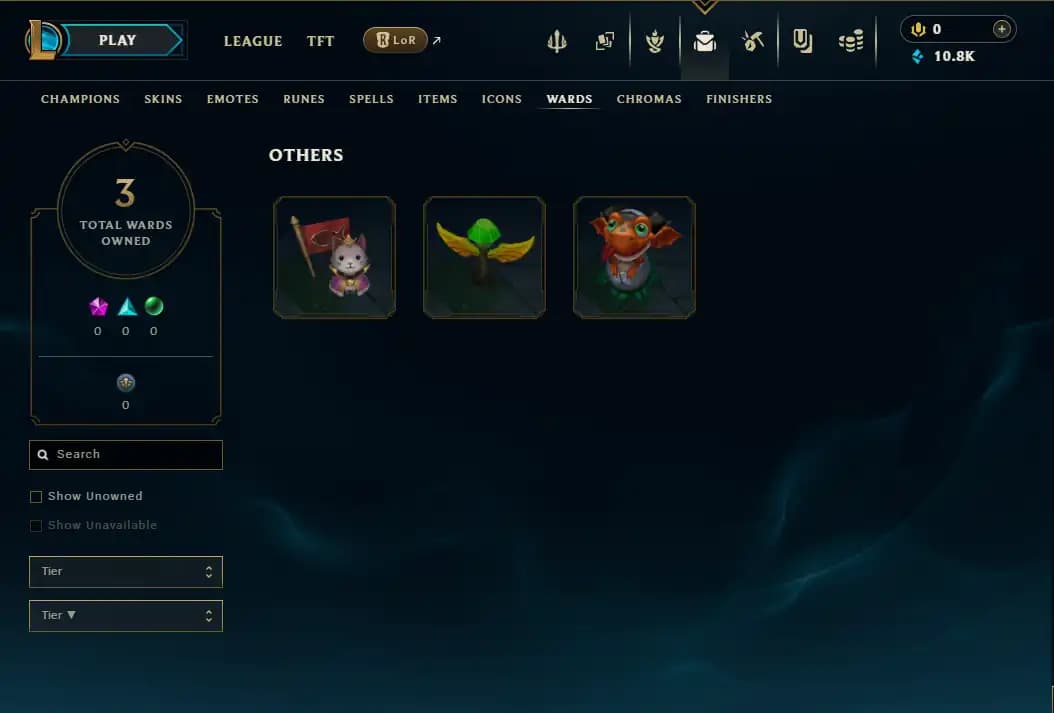 EUW Gold 3 LoL Main Account – Level 55 – 48 Champions – 14 Skins – 10.8K BE – Honor 4