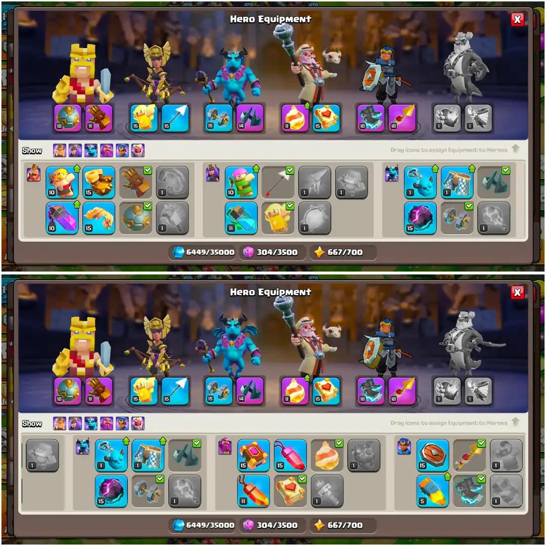 [OFFER] TH13 FULL MAX | GET HAYDAY 53 LVL ID FREE | 100% MAX | NC YES | 1400 MEDALS | PAID SCENERY | ALL EPIC | FULL ACCESS | XP-191