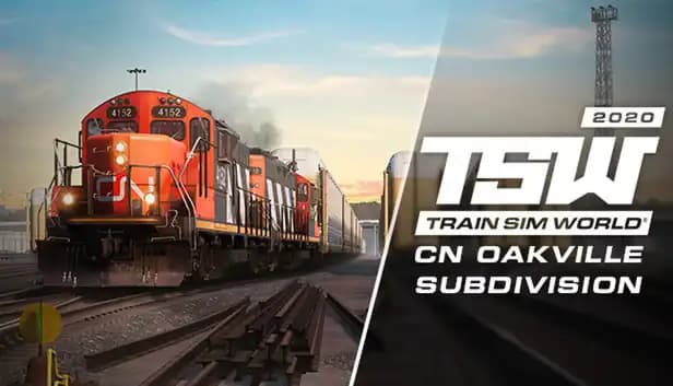 Train Sim World: Canadian National Oakville Subdivision: Hamilton - Oakville Route Add-On cover