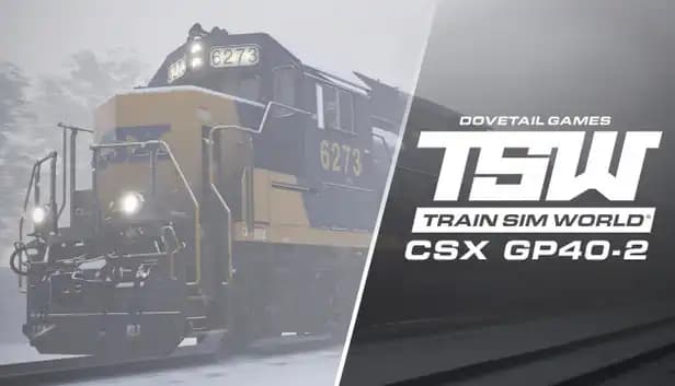 Train Sim World: CSX GP40-2 Loco cover