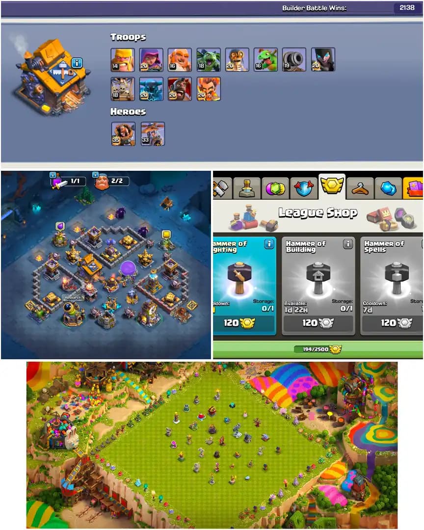 [OLD OBSTACLES] TH18 NEAR MAX [2 EPIC MAX] 2187 WS | HEROES: 61-81-67-67-47 | NC YES | XP-230 | 8X SKIN | SCENERY | FULL ACCESS | HIGH DFC