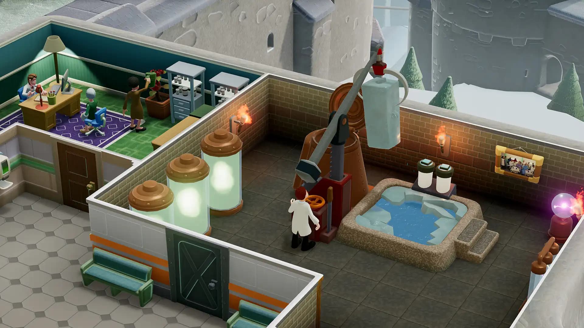 Two Point Hospital: Bigfoot media 2