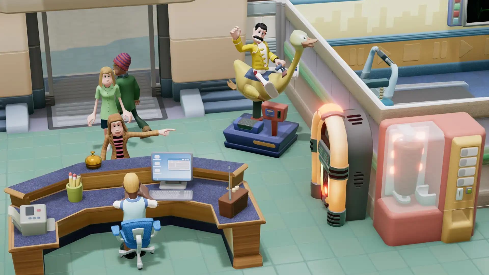 Two Point Hospital: Retro Items Pack media 3