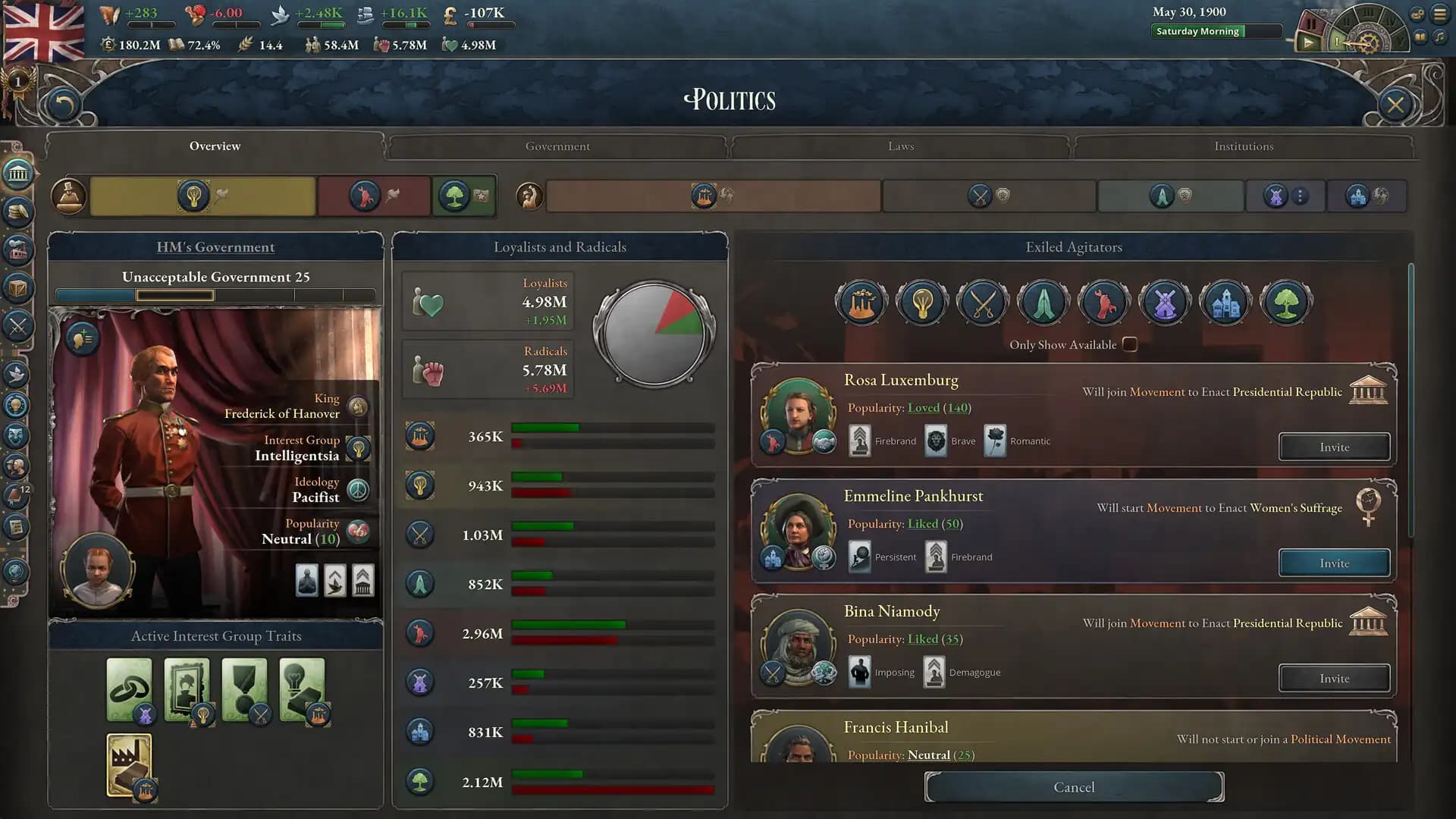 Victoria 3: Voice of the People media 1