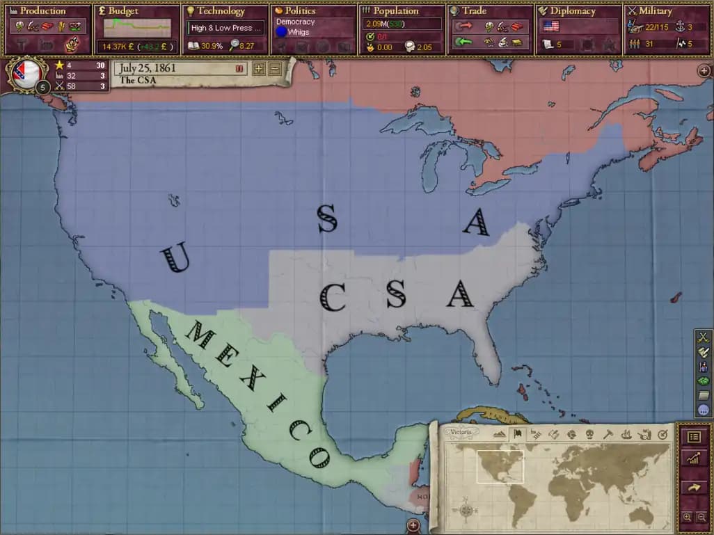 Victoria II: A House Divided media 5