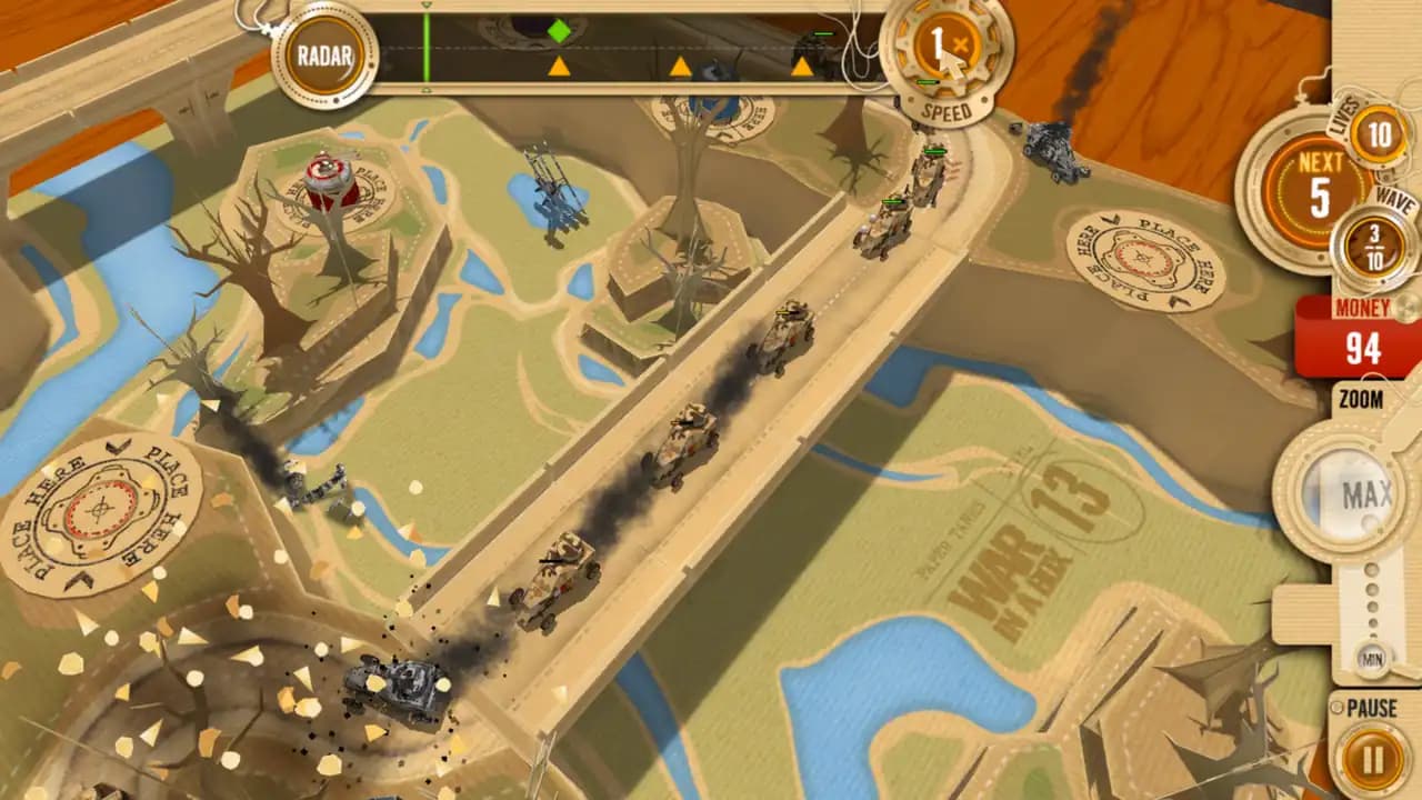War in a Box Paper Tanks media 2