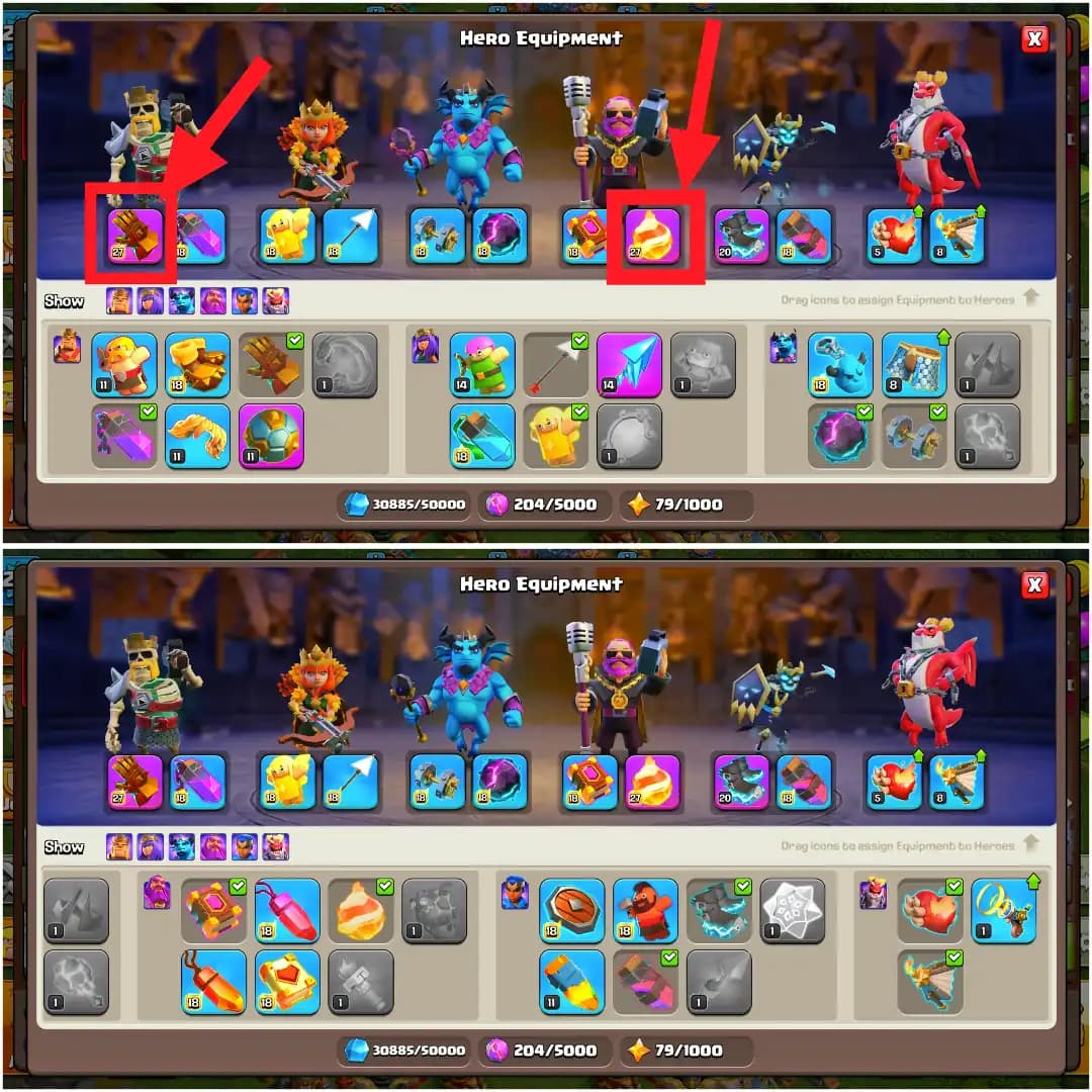 [RARE] DRAGON STATUE | TH18 NEAR MAX | 2 EPIC MAX | HEROES: 87-94-71-67-45 | NC YES | LAB/BUILDER'S 12 | HIGH TROOPS | FULL ACCESS | XP221