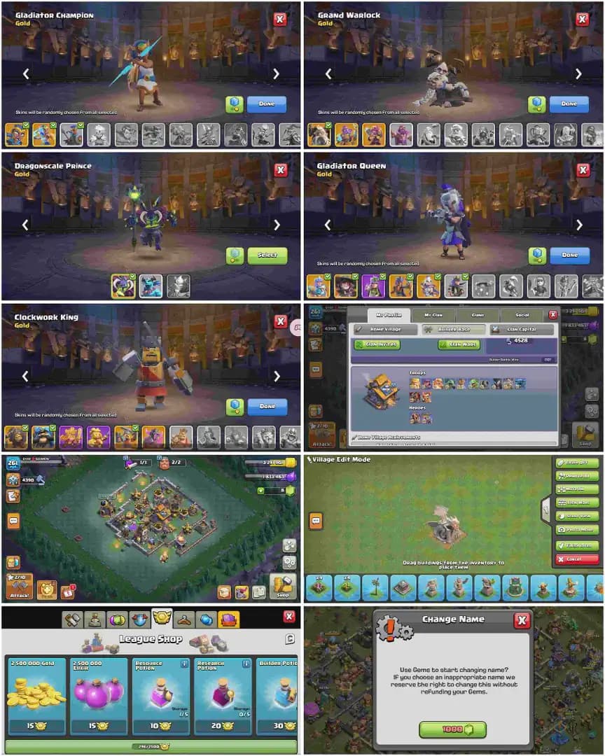 [Legend Leaugue] Th18 Almost Max | 8 Epic Almost Max | BH 10 Max | 5 Heroes Max | Max Wall | Max Dfc | 2353 Ws | Full Access | Xp-261 | Dragon Statue
