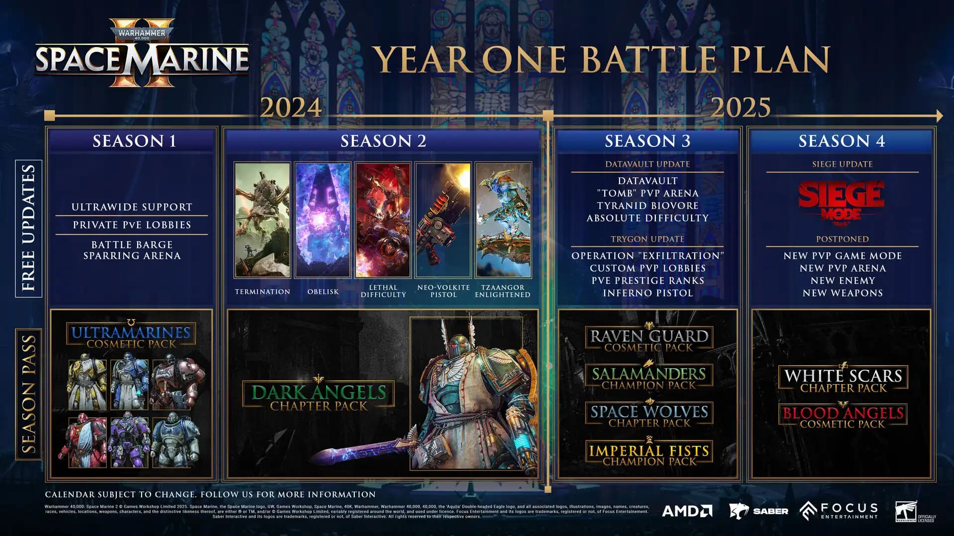 Warhammer 40,000: Space Marine 2 - Season Pass media 1