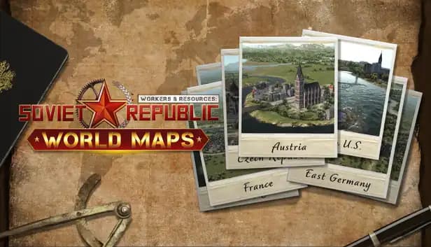Workers & Resources: Soviet Republic - World Maps cover