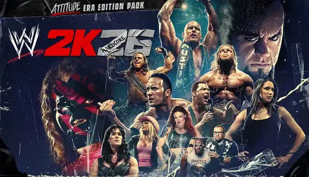 WWE 2K26 Attitude Era Edition cover