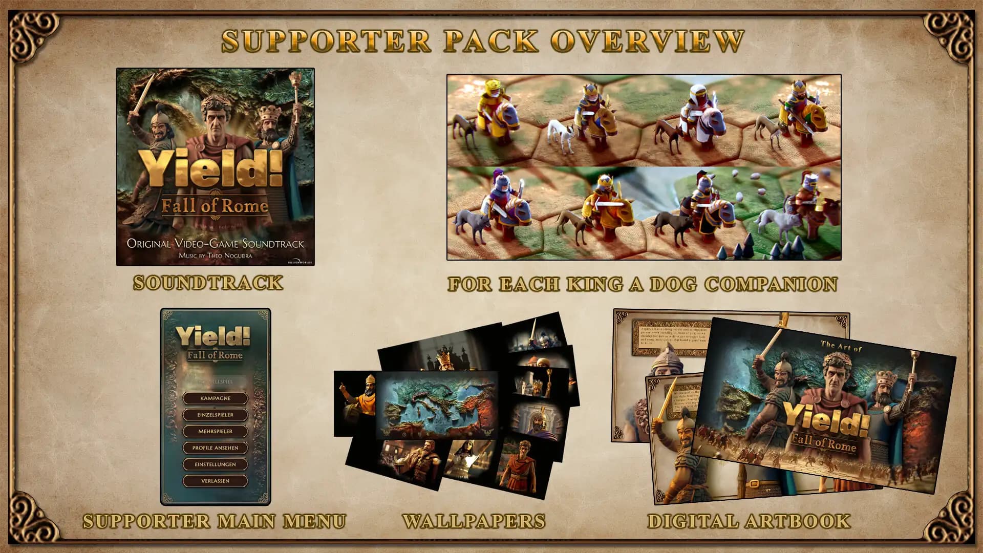 Yield! Fall of Rome - Supporter Pack media 1