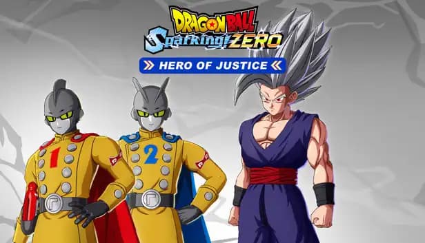 Dragon Ball: Sparking! ZERO Hero of Justice Pack cover