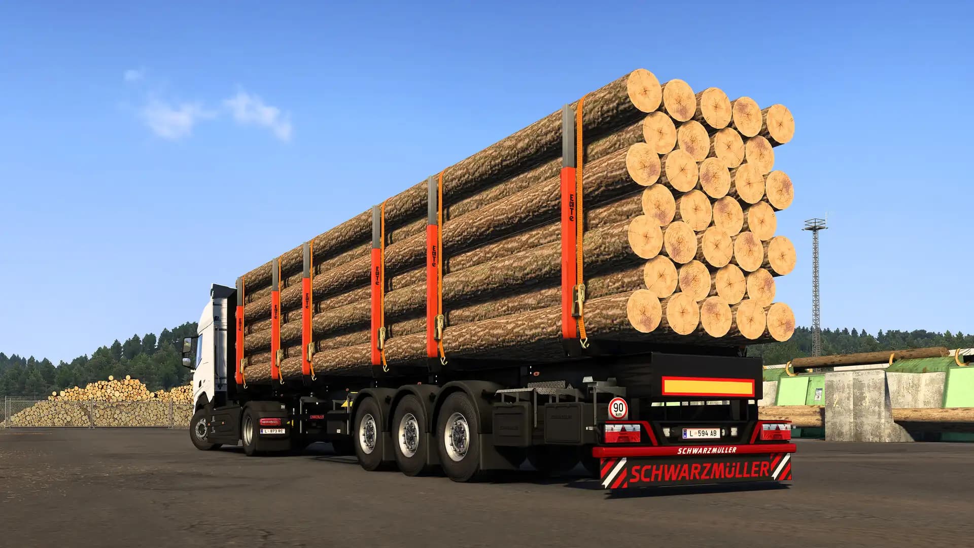 Euro Truck Simulator 2 - Schwarzmüller Trailer Pack media 4