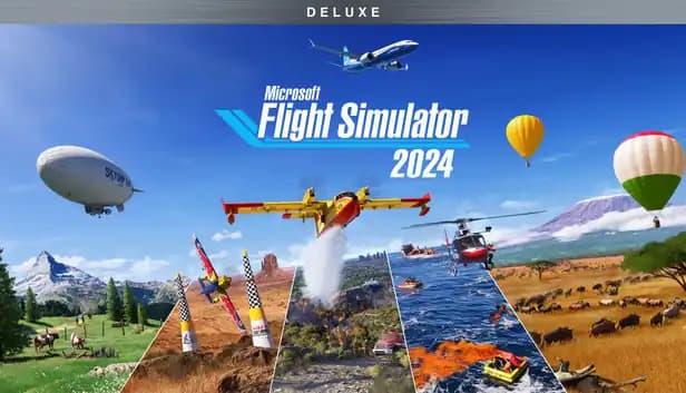 Microsoft Flight Simulator 2024 - Deluxe Edition cover