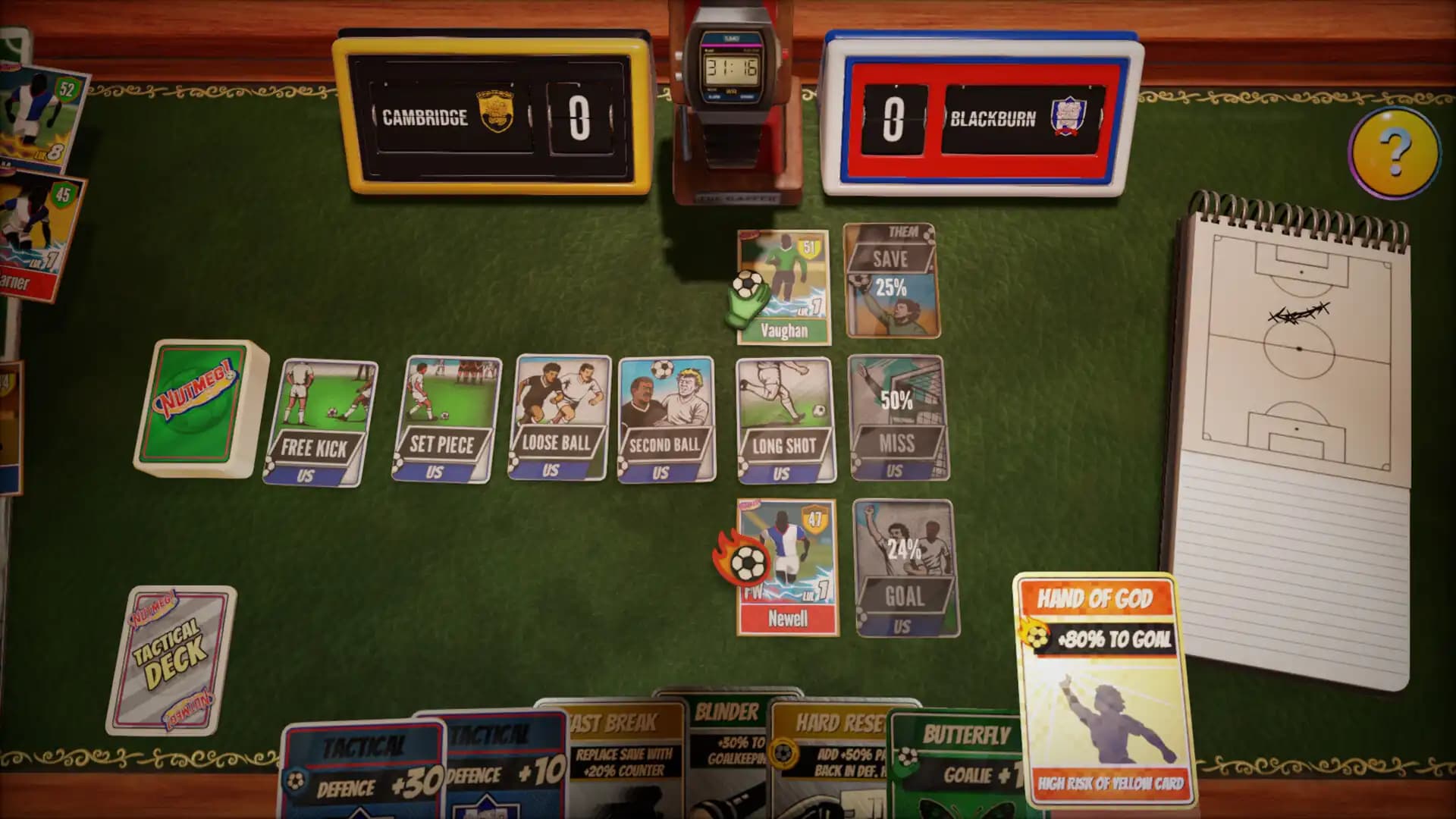 NUTMEG! A Nostalgic Deckbuilding Football Manager media 1