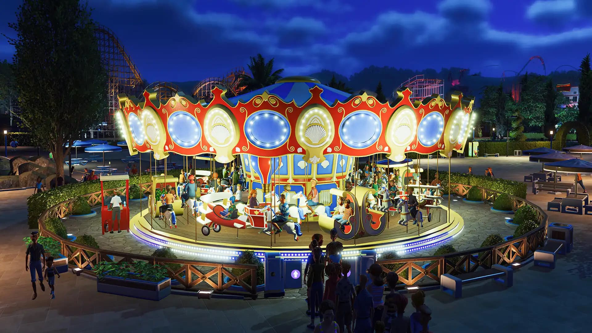 Planet Coaster 2: Vintage Funfair Ride Pack media 1