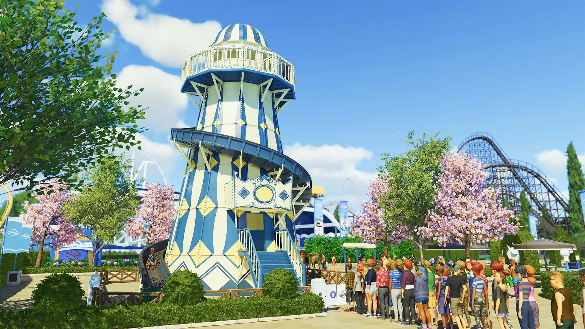 Planet Coaster 2: Vintage Funfair Ride Pack media 2
