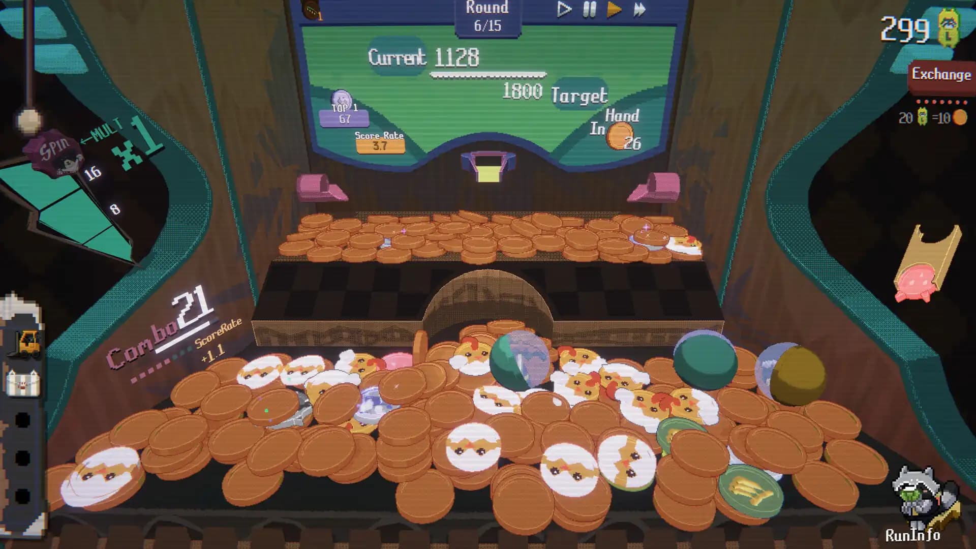 RACCOIN: Coin Pusher Roguelike media 1