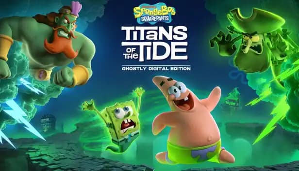 SpongeBob SquarePants: Titans of the Tide - Ghostly Digital Edition cover
