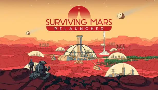Surviving Mars: Relaunched cover