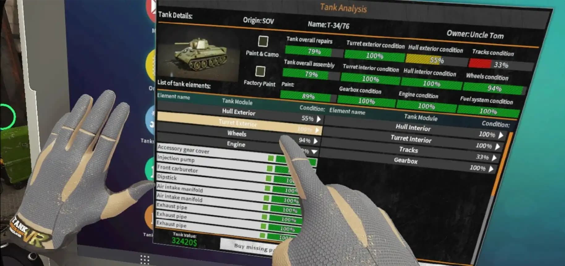 Tank Mechanic Simulator VR media 2